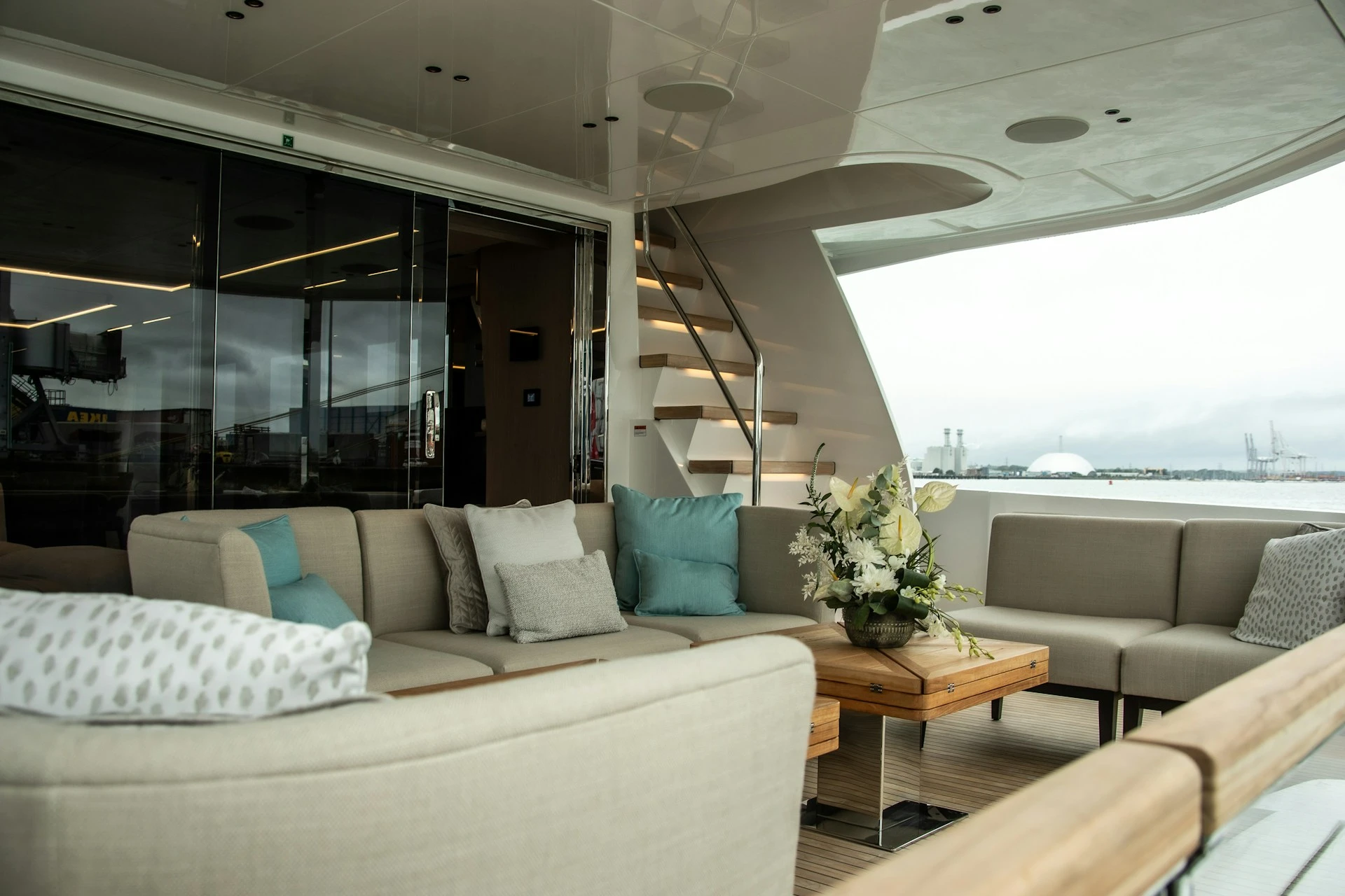 Yacht Aft Deck